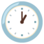 One O’Clock Emoji (Google)