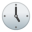 Five O’Clock Emoji (Google)