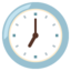 seven o’clock Emoji (Google)