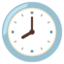 eight o’clock Emoji (Google)