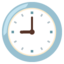 Nine O’Clock Emoji (Google)