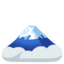 berg Fuji Emoji (Google)