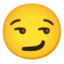 faccina con sorrisetto Emoji (Google)