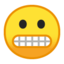 Grimacing Face Emoji (Google)