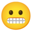 mặt nhăn nhó Emoji (Google)