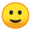 Slightly Smiling Face Emoji (Google)