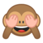 See-No-Evil Monkey Emoji (Google)