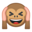 Hear-No-Evil Monkey Emoji (Google)