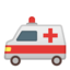 Ambulance Emoji (Google)