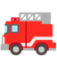 Feuerwehrauto Emoji (Google)