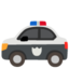 Polizeiwagen Emoji (Google)