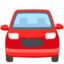 artėjantis automobilis Emoji (Google)