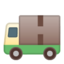 Delivery Truck Emoji (Google)