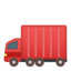 Articulated Lorry Emoji (Google)