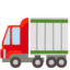 Articulated Lorry Emoji (Google)