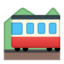 Mountain Railway Emoji (Google)
