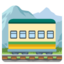 Mountain Railway Emoji (Google)