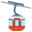 tramway aérien Emoji (Google)