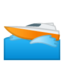 Speedboat Emoji (Google)