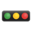 Horizontal Traffic Light Emoji (Google)