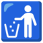 Litter In Bin Sign Emoji (Google)