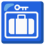 Left Luggage Emoji (Google)