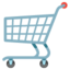 Shopping Cart Emoji (Google)