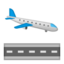 Airplane Arrival Emoji (Google)