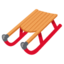 Sled Emoji (Google)