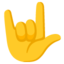 Love-You Gesture Emoji (Google)