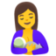 szoptatás Emoji (Google)