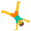 Person Cartwheeling Emoji (Google)