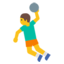 Person Playing Handball Emoji (Google)