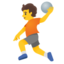 persoană care joacă handbal Emoji (Google)