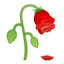 Wilted Flower Emoji (Google)