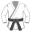 Martial Arts Uniform Emoji (Google)