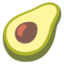 avokado Emoji (Google)