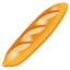 baghetă de pâine Emoji (Google)