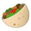 Stuffed Flatbread Emoji (Google)