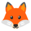 Fox Face Emoji (Google)