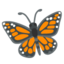 Schmetterling Emoji (Google)