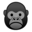 Gorilla Emoji (Google)