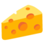 part de fromage Emoji (Google)