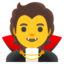 vampier Emoji (Google)