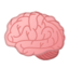 hjärna Emoji (Google)