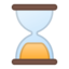 Hourglass Done Emoji (Google)
