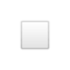 White Medium-Small Square Emoji (Google)