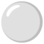 White Circle Emoji (Google)