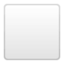 White Large Square Emoji (Google)