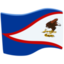 bendera: Samoa Amerika Emoji (Messenger)